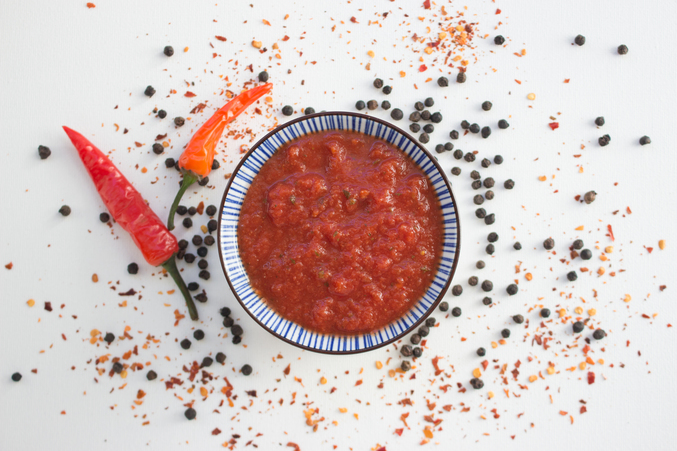 Tomaten-Chili-Soße